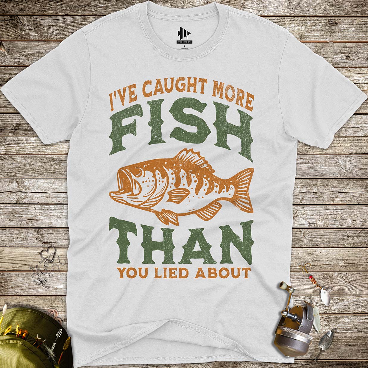 More Fish Than You Lied About Tee - FISH - ROOM LLC