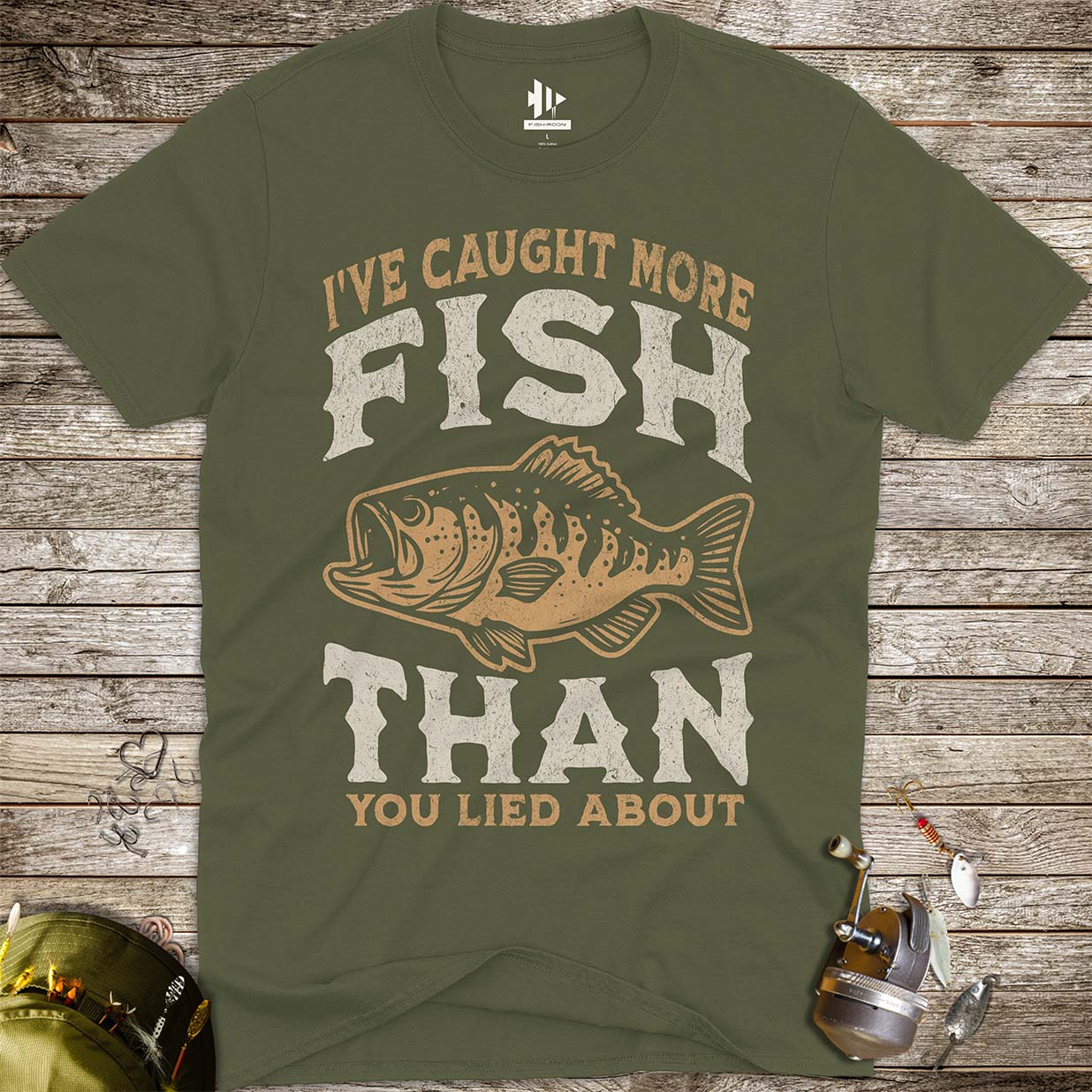 More Fish Than You Lied About Tee - FISH - ROOM LLC