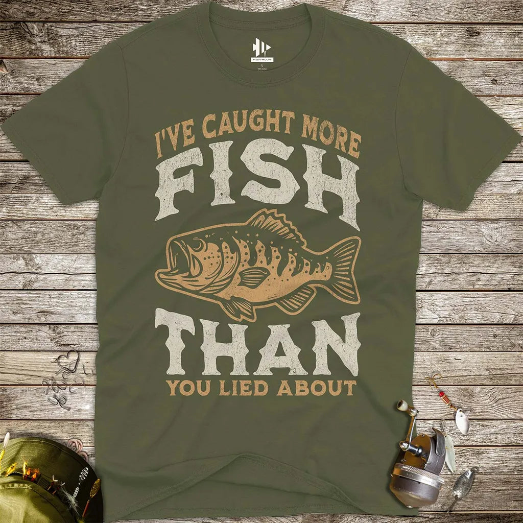 More Fish Than You Lied About Tee - FISH - ROOM LLC