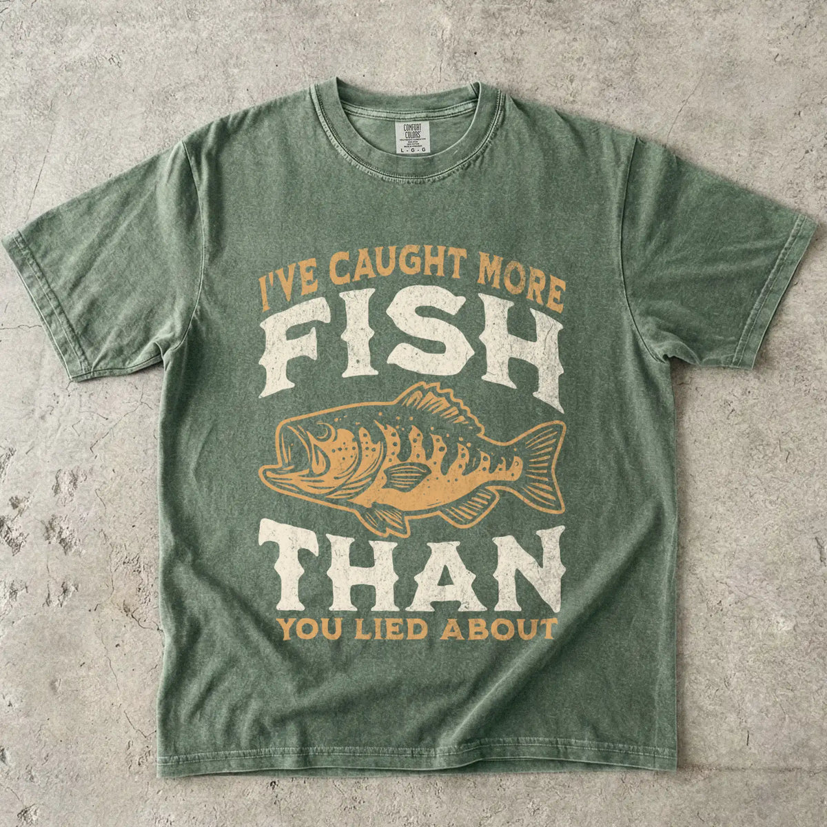 Moss, More Fish Than You Lied About Tee - fish-room