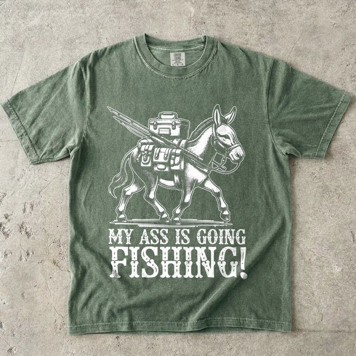 Moss, My Ass is Going Fishing! Tee – fish-room