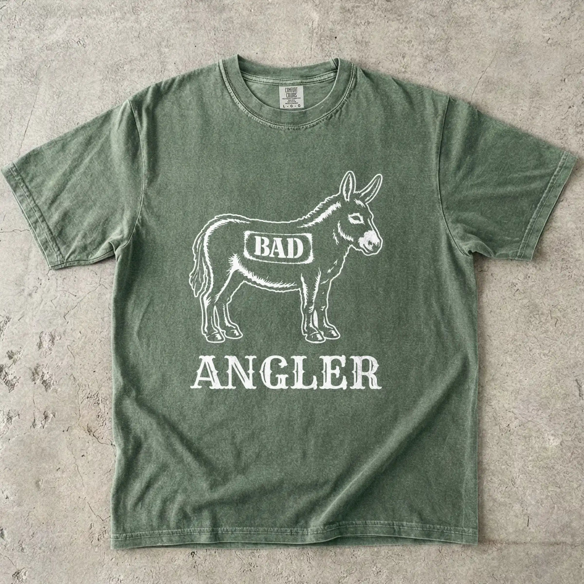 Moss, Bad Ass Angler Tee – fish-room