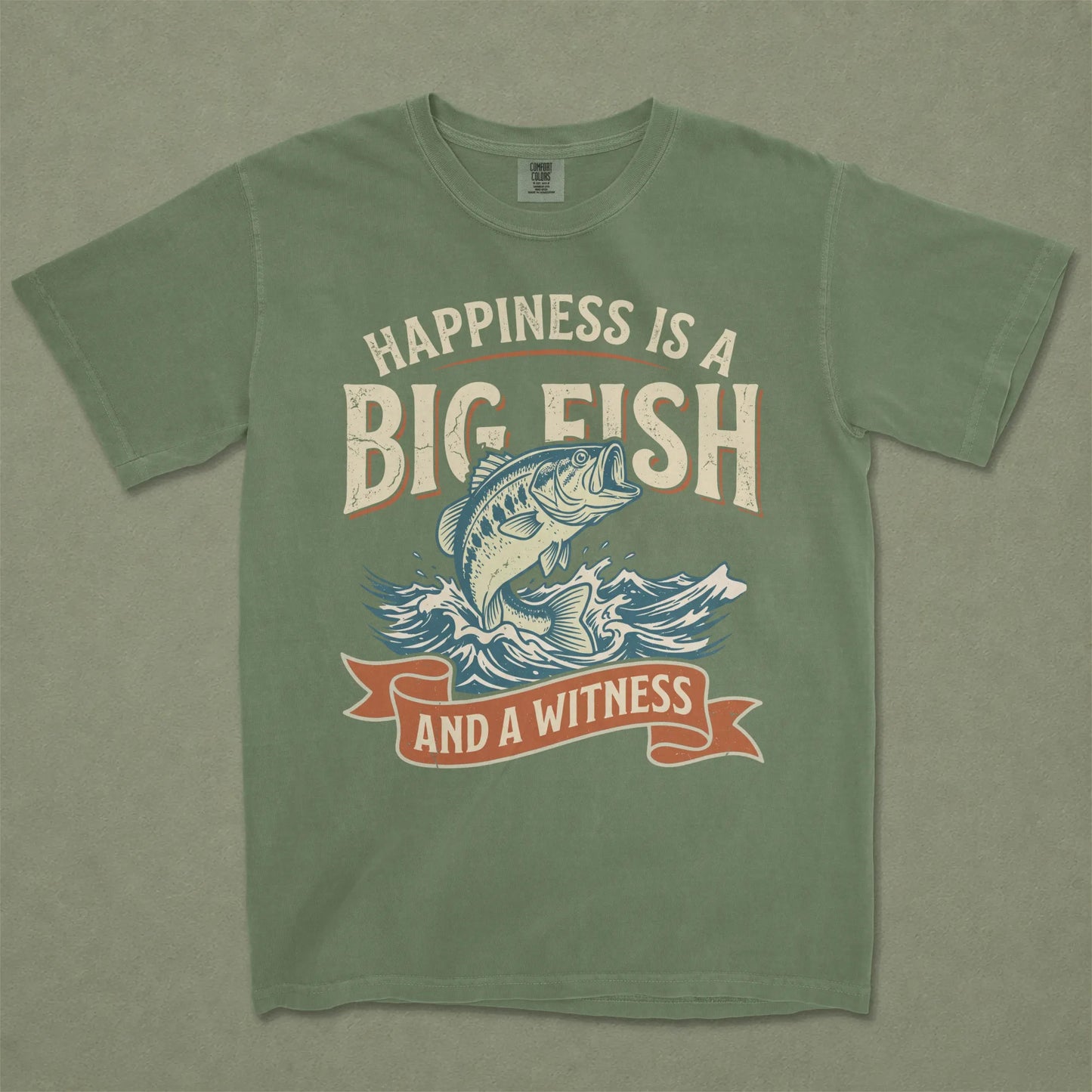 Happiness Is A Big Fish Tee