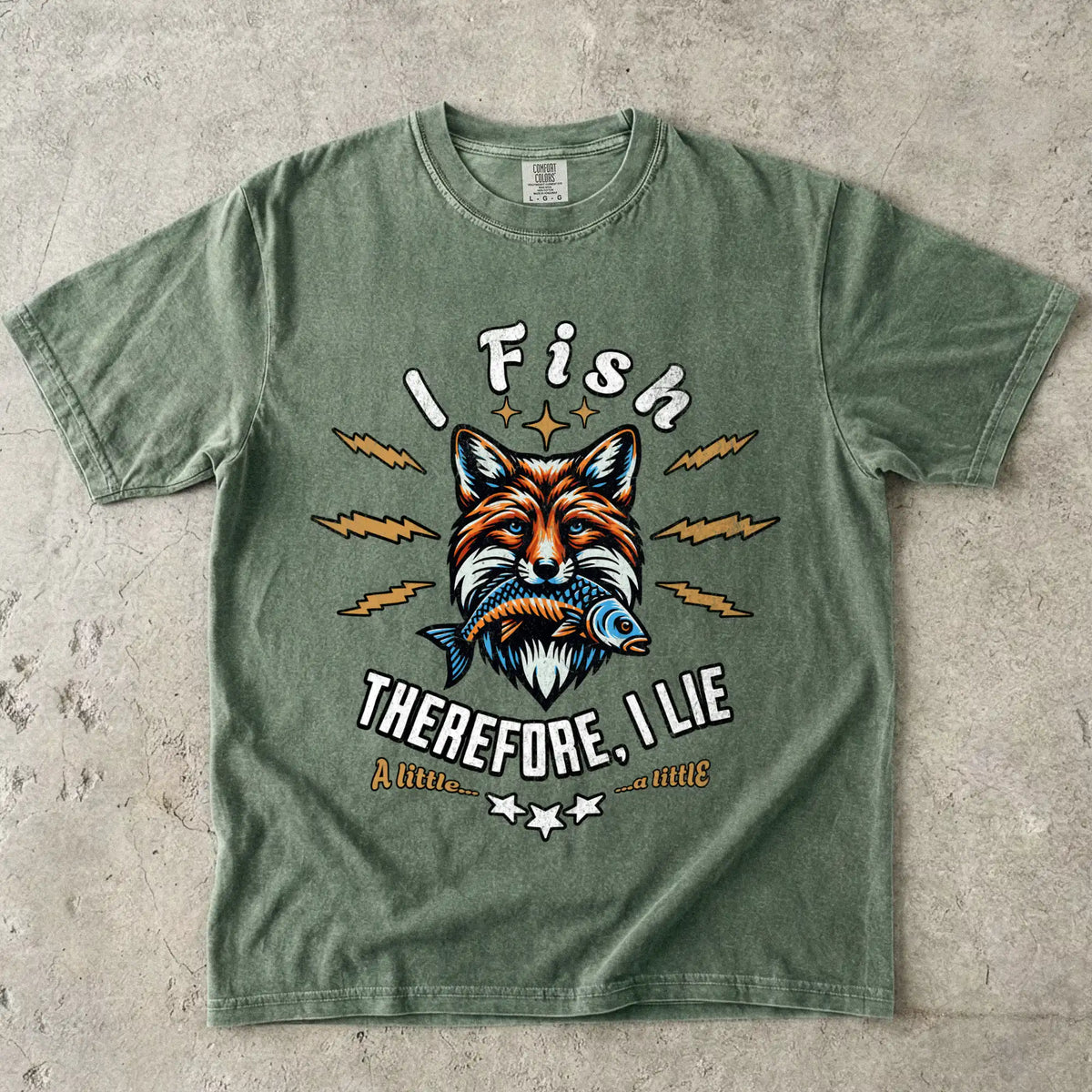 I Fish, Therefore I Lie... A Little T-Shirt
