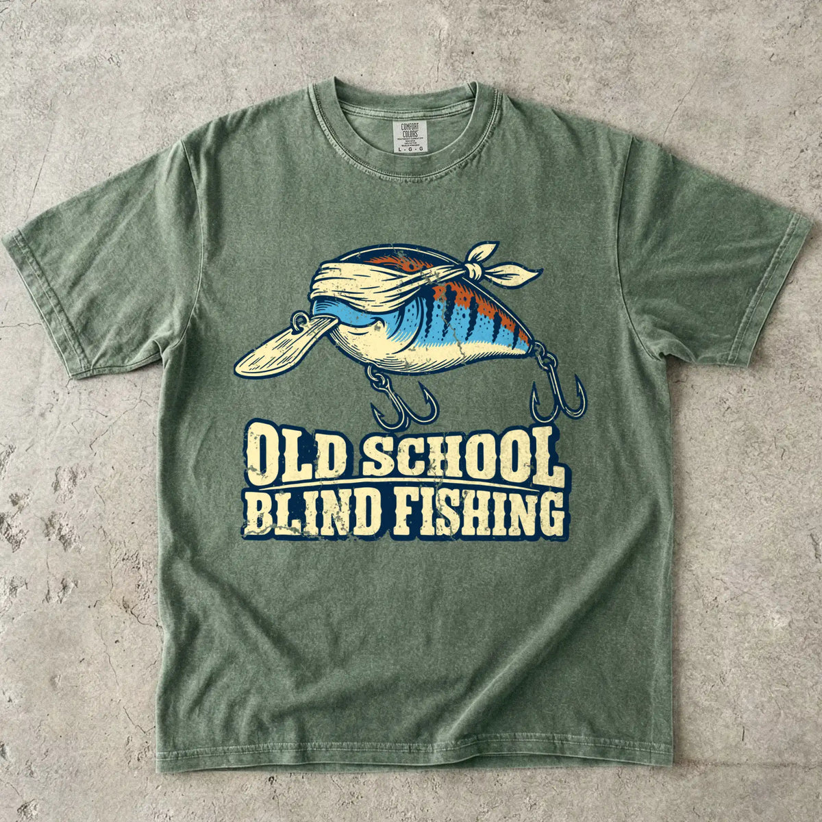 Old School Blind Fishing T-Shirt