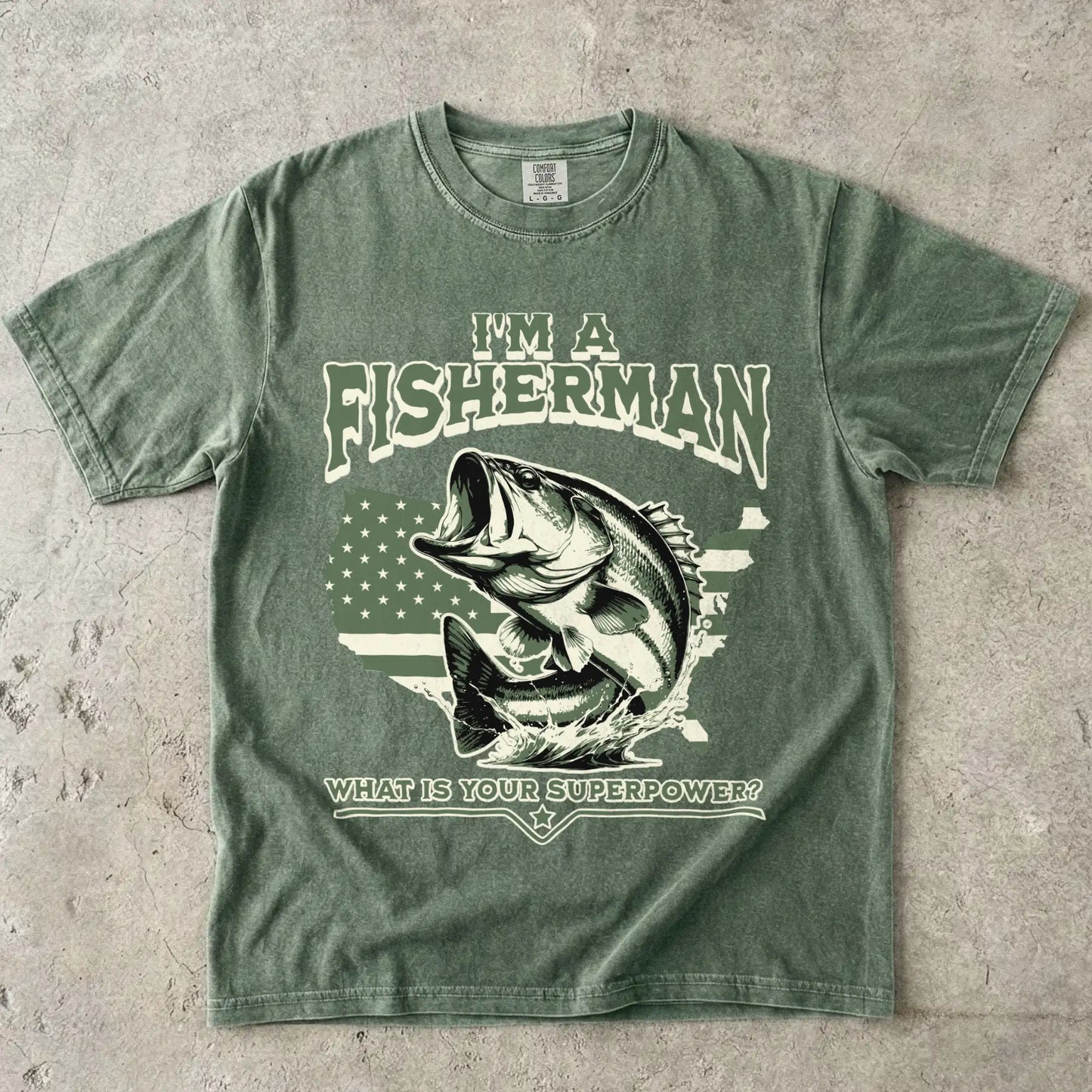 Fisherman Superpower T-Shirt