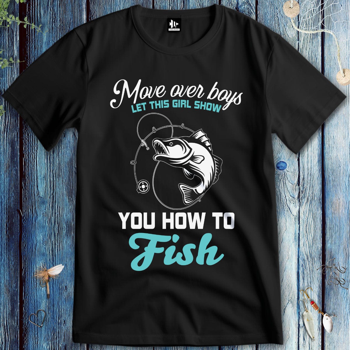 fish-room llc T-Shirt Black / S Move Over Boys T-Shirt