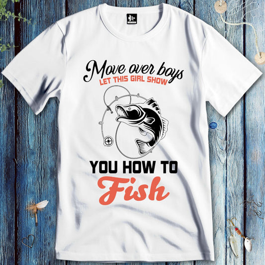 fish-room llc T-Shirt White / S Move Over Boys T-Shirt