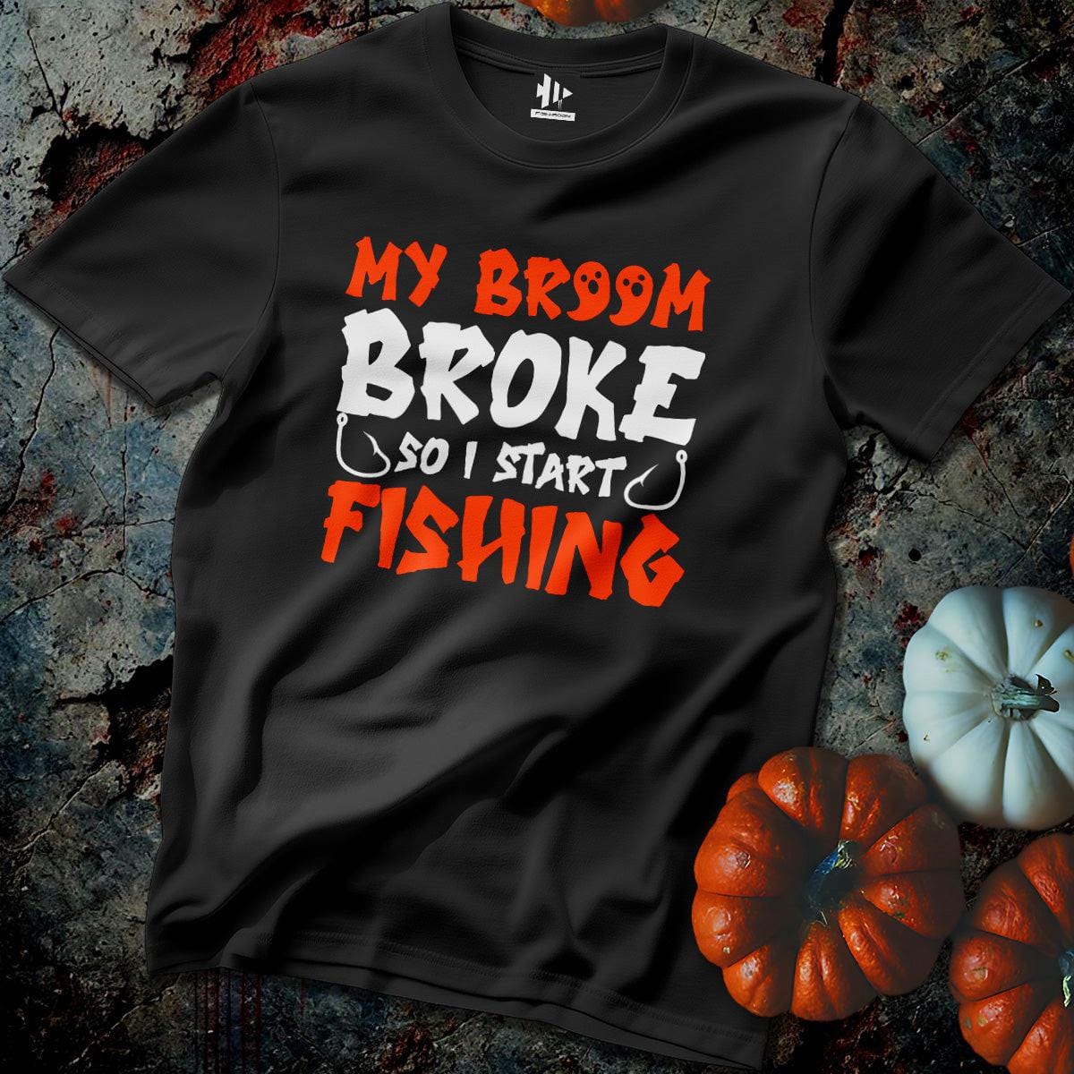 fish-room llc T-Shirt Black / S MY Broom Broke T-Shirt