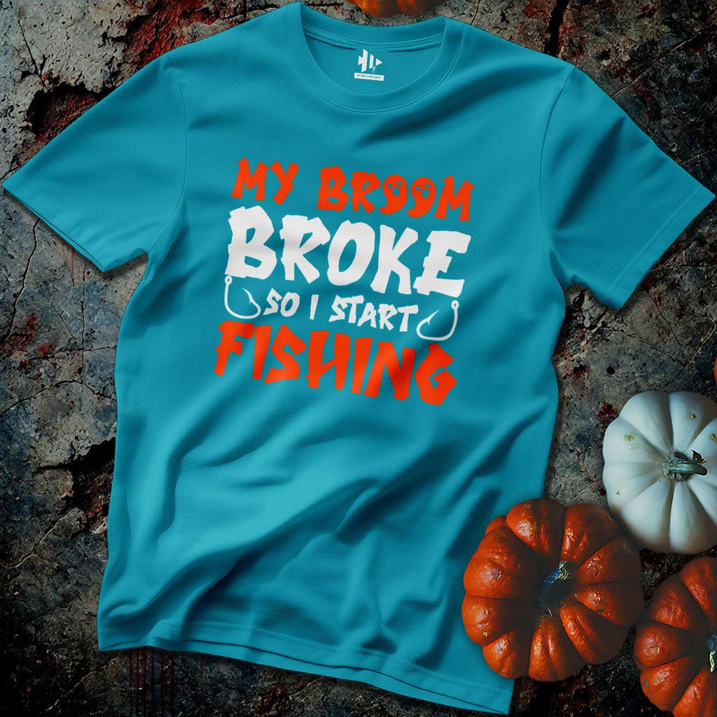 MY Broom Broke Tee - FISH - ROOM LLC