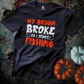 Navy, MY Broom Broke Tee – fish-room