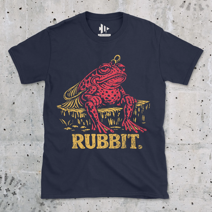 Navy, Rubbit Frog Lure Fishing Tee – fish-room