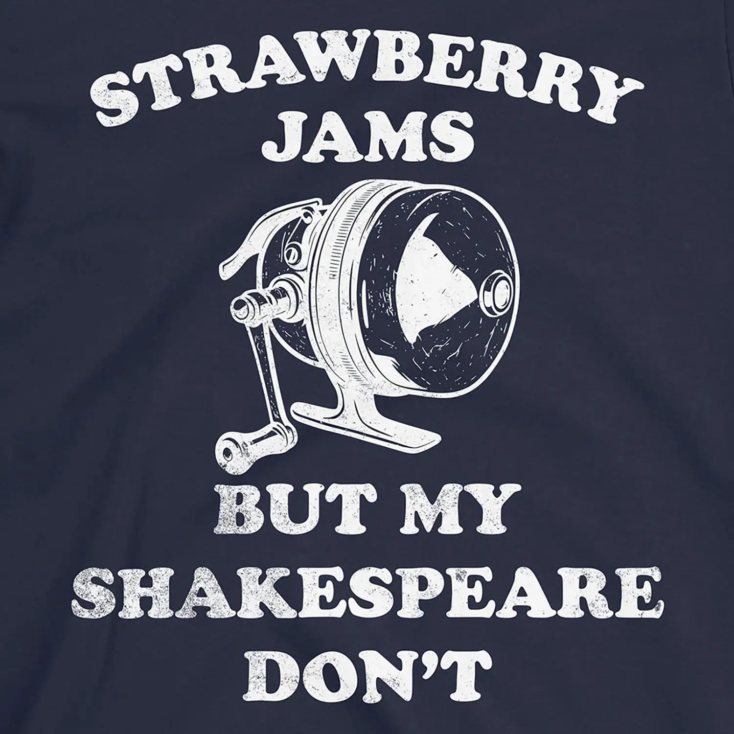 Navy, Strawberry Jams – But My Shakespeare Don’t Tee – fish-room