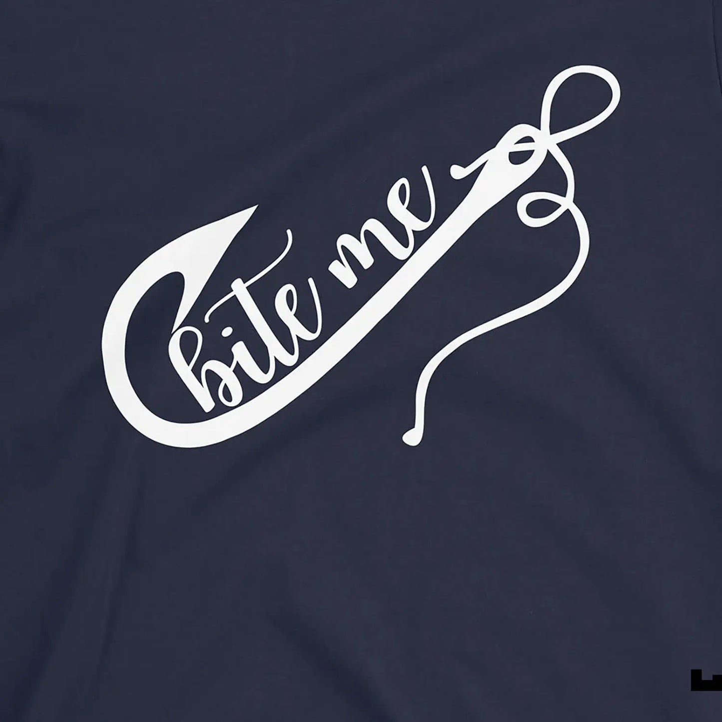 Navy, Bite Me Tee – fish-room