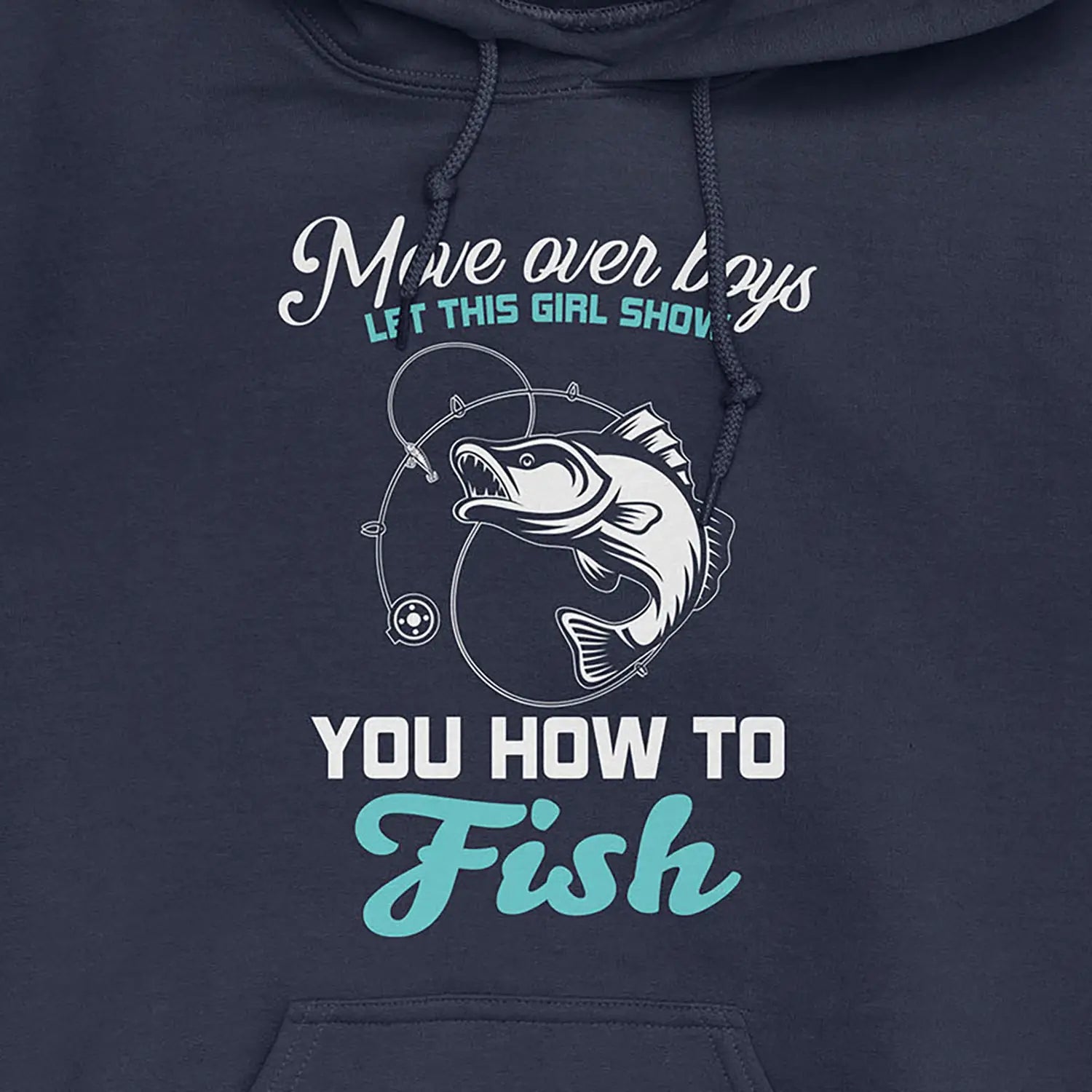 Navy, Move Over Boys! Hoodie – fish-room