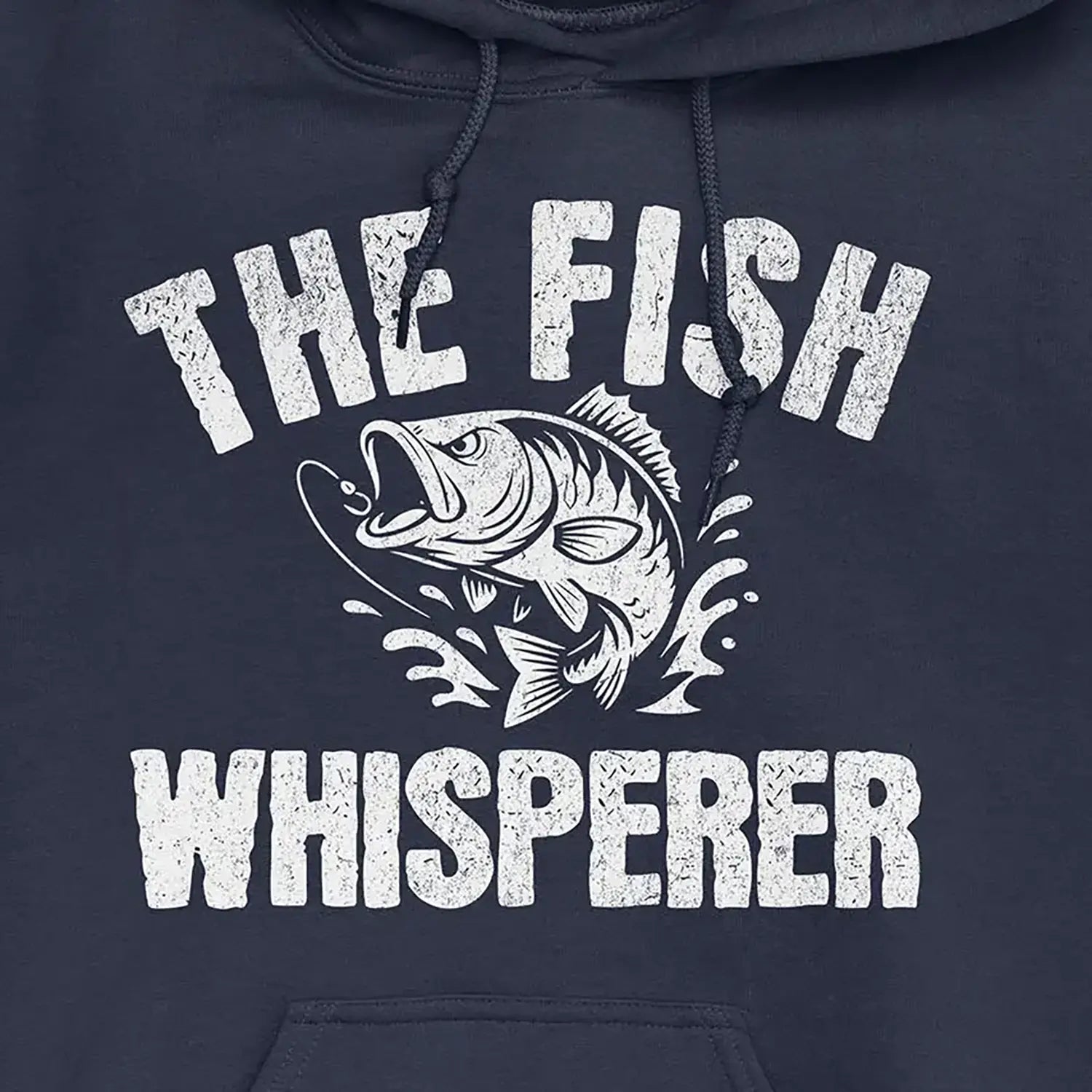 Navy, The Fish Whisperer Hoodie – fish-room