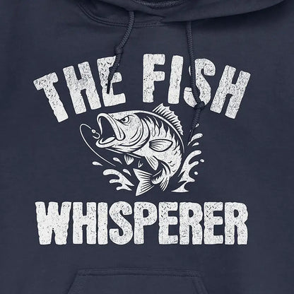 Navy, The Fish Whisperer Hoodie – fish-room
