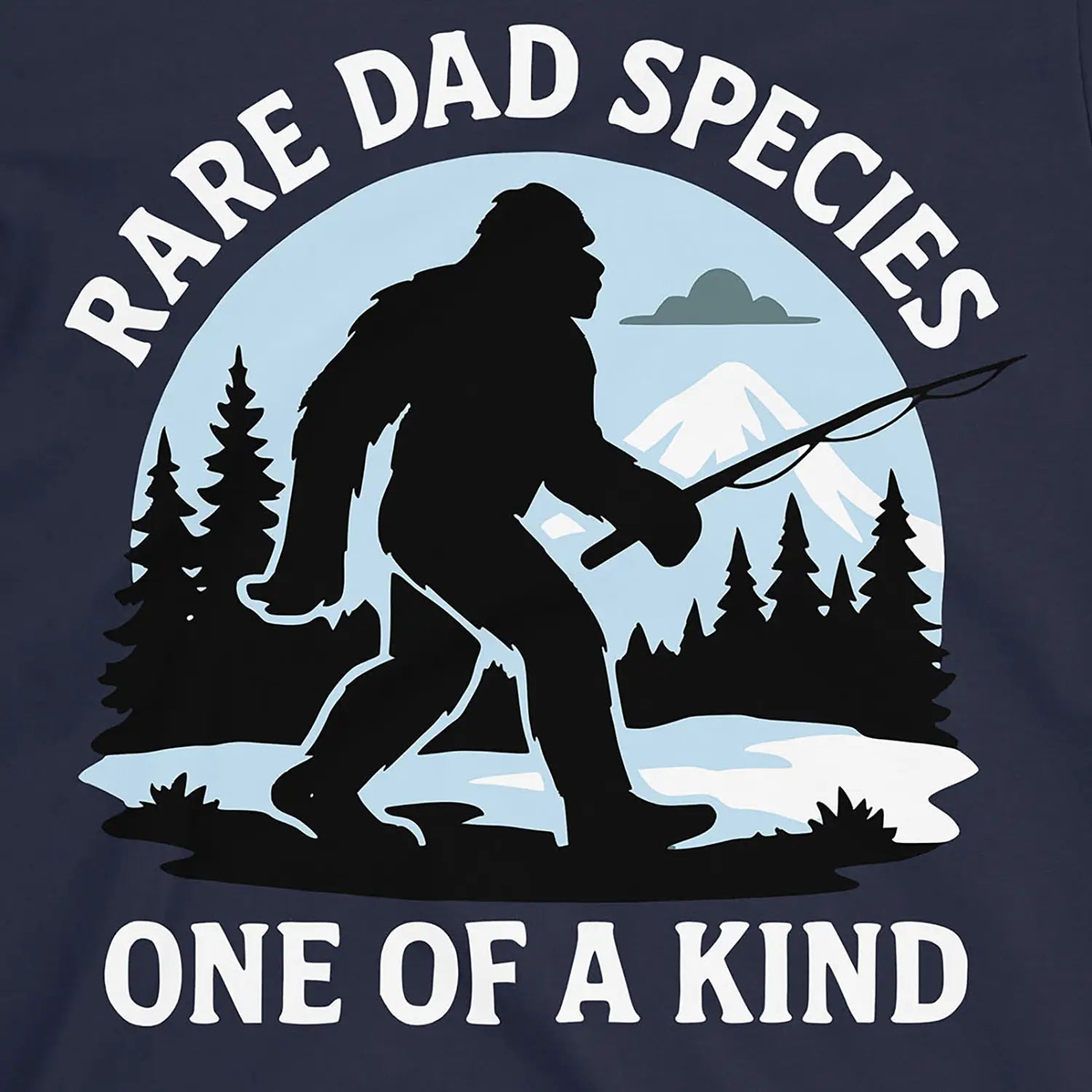 Navy, Rare Dad Species – One of a Kind Tee – fish-room