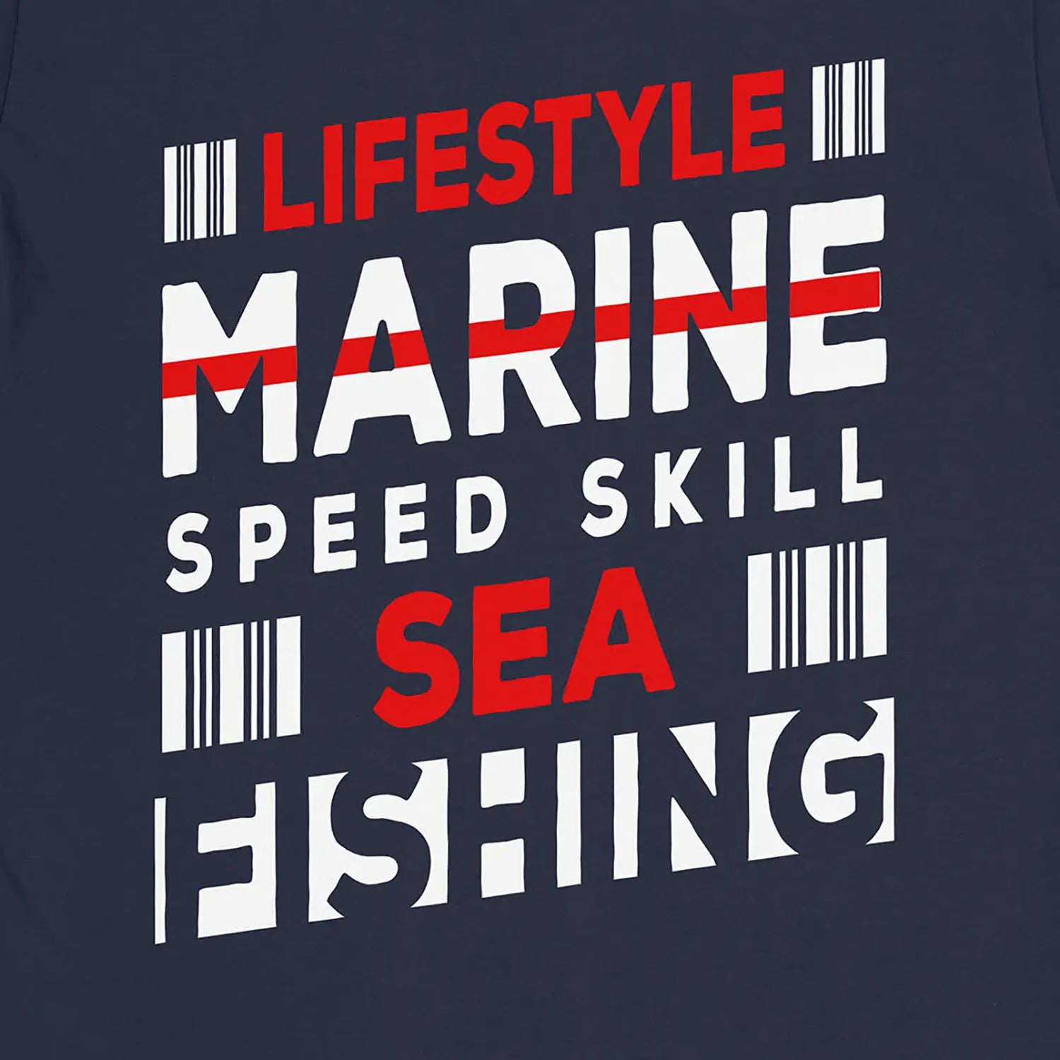 Navy, Marine Speed Skill Tee – fish-room