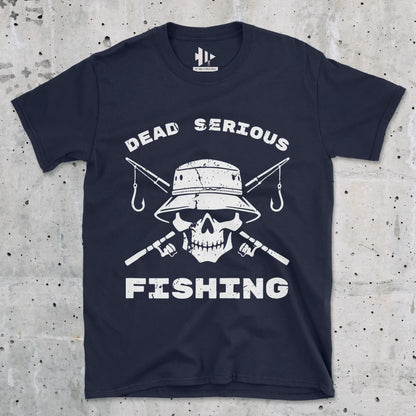 Navy, Dead Serious Fishing Tee – fish-room