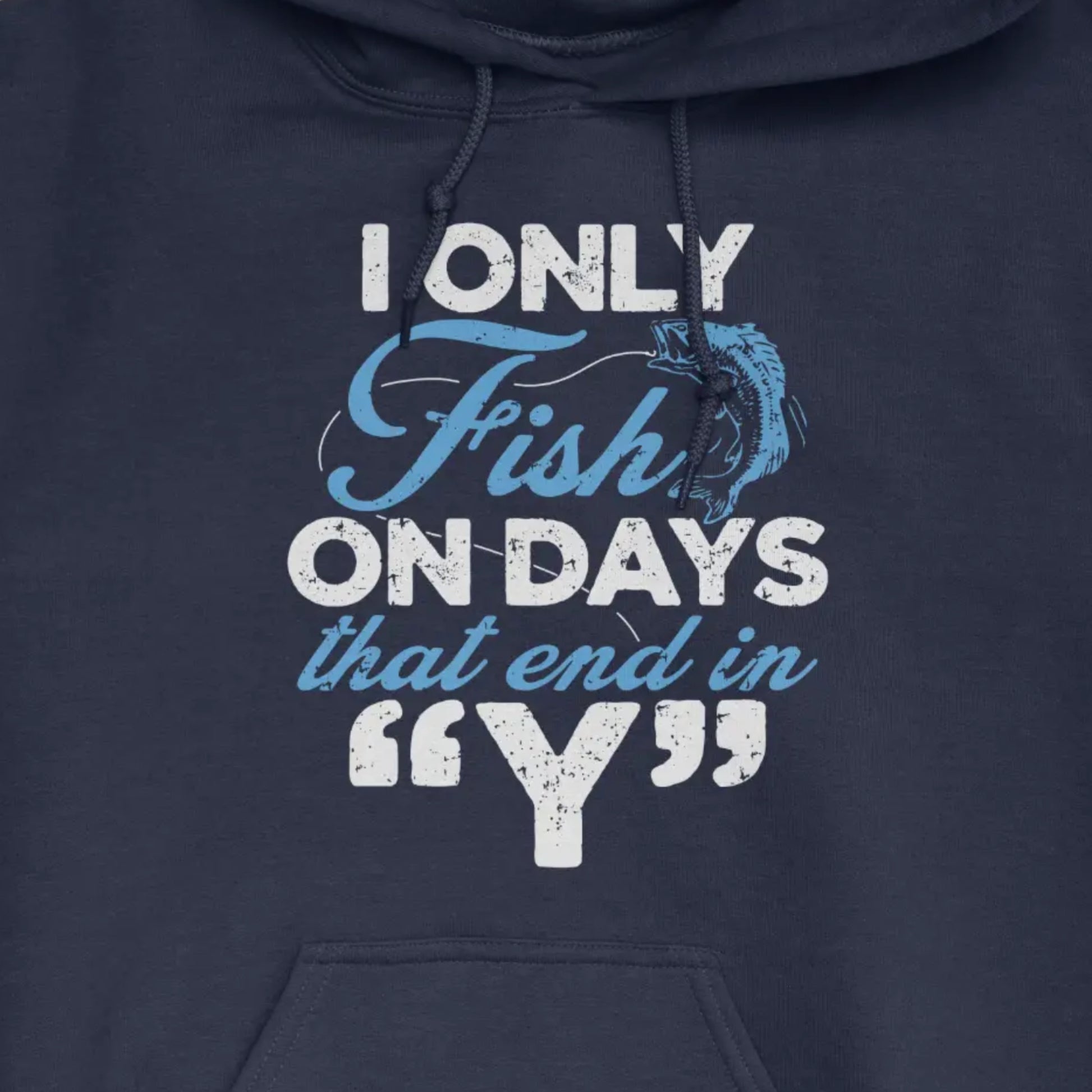 Navy, 'Y’-Day Fishing Hoodie – fish-room