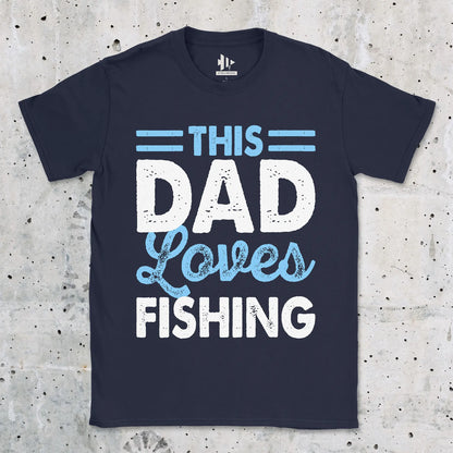 Navy, This Dad Loves Fishing Tee – fish-room