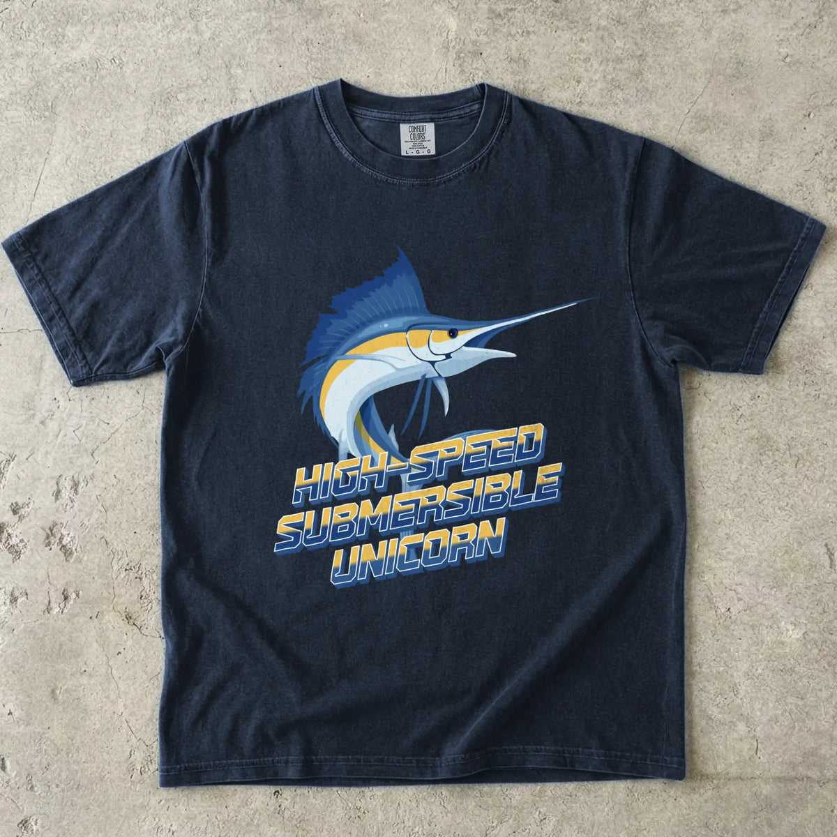 High-Speed Submersible Unicorn T-Shirt