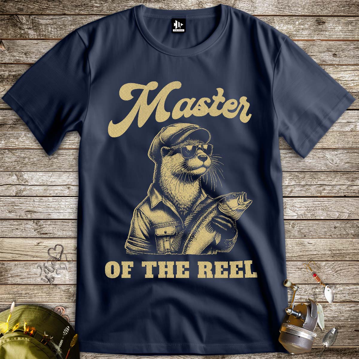 Master Of the Reel Tee-funny fishing t shirt-FISH-ROOM LLC