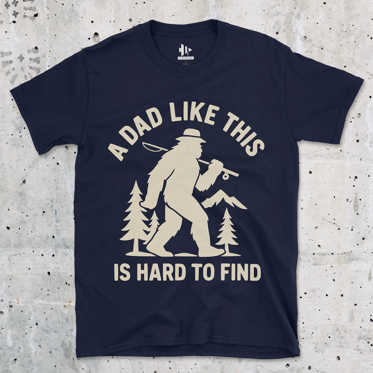 Navy, A Dad Like This Is Hard to Find Tee – fish-room
