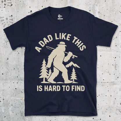 Navy, A Dad Like This Is Hard to Find Tee – fish-room