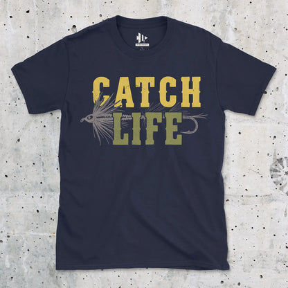 Navy, Catch Life Tee – fish-room