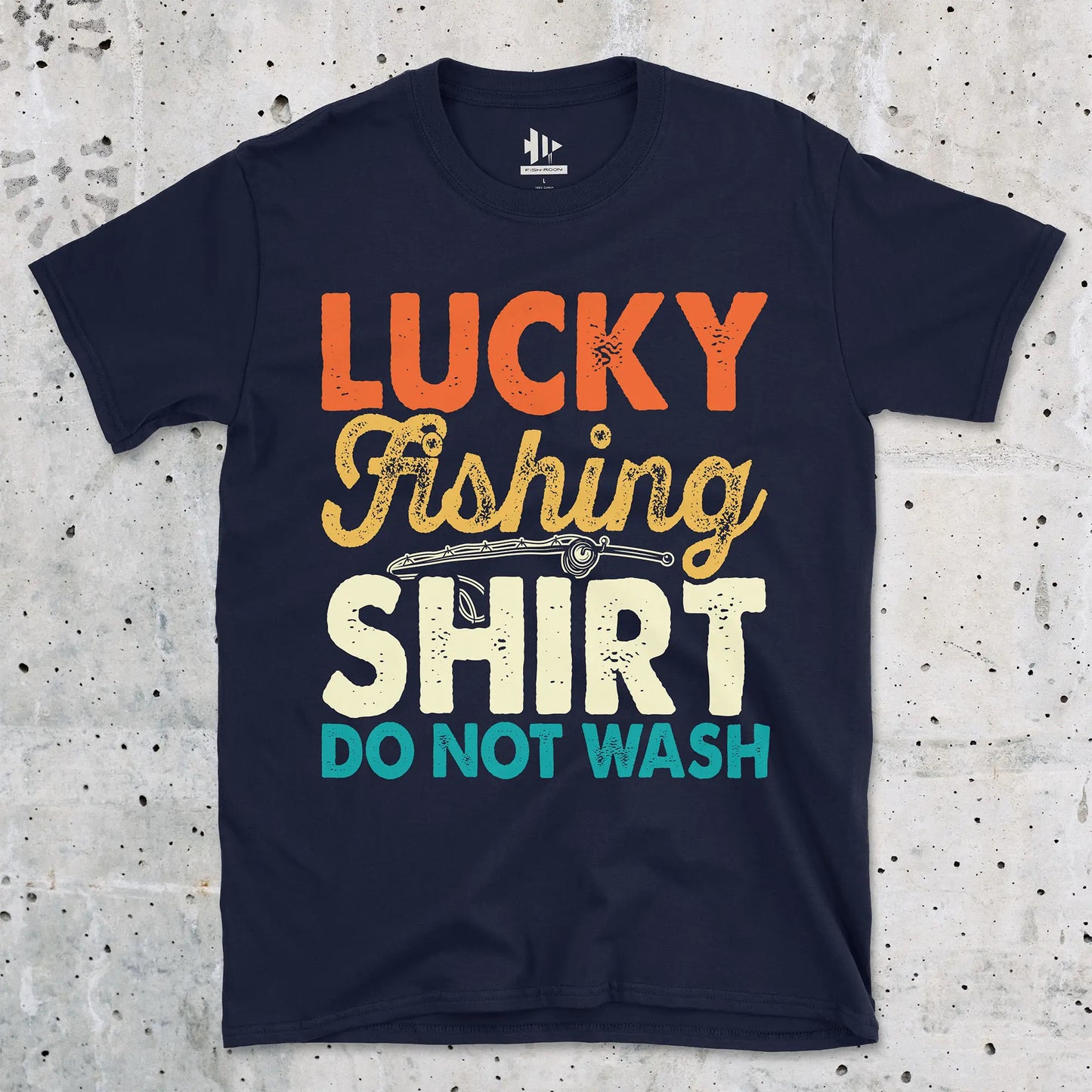 Navy, Lucky Fishing Tee – fish-room