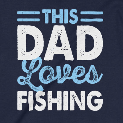 Navy, This Dad Loves Fishing Crewneck Sweatshirt – fish-room