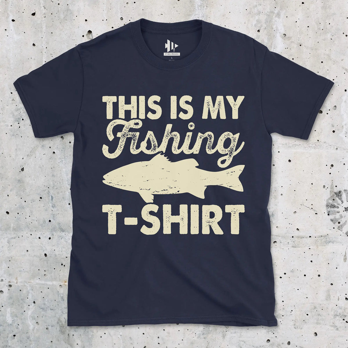 Navy, This Is My Fishing Tee – fish-room