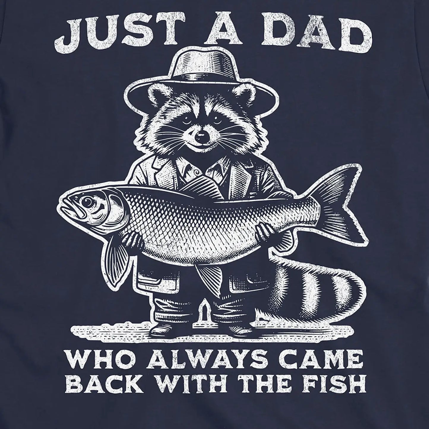 Navy, Just a Dad Who Always Came Back With a Fish Tee – fish-room