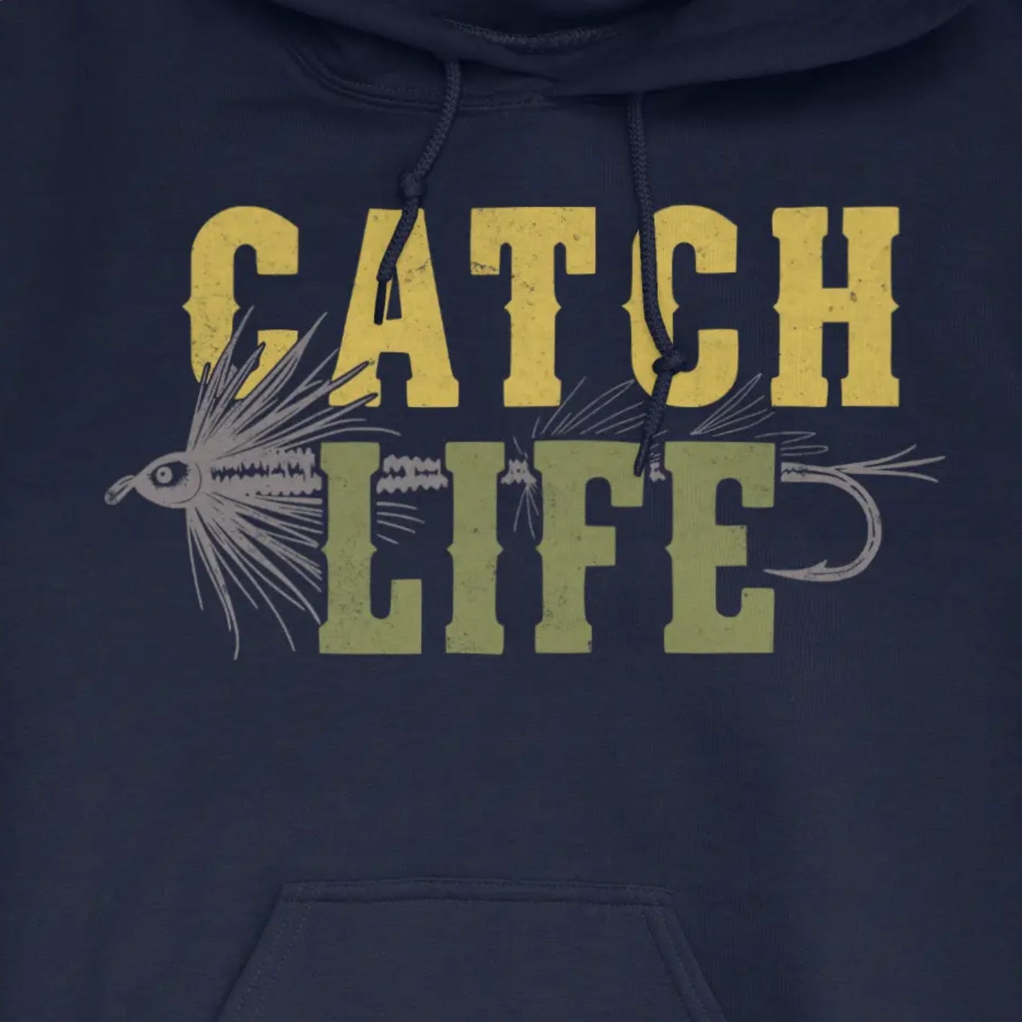 Navy, Catch Life Hoodie – fish-room