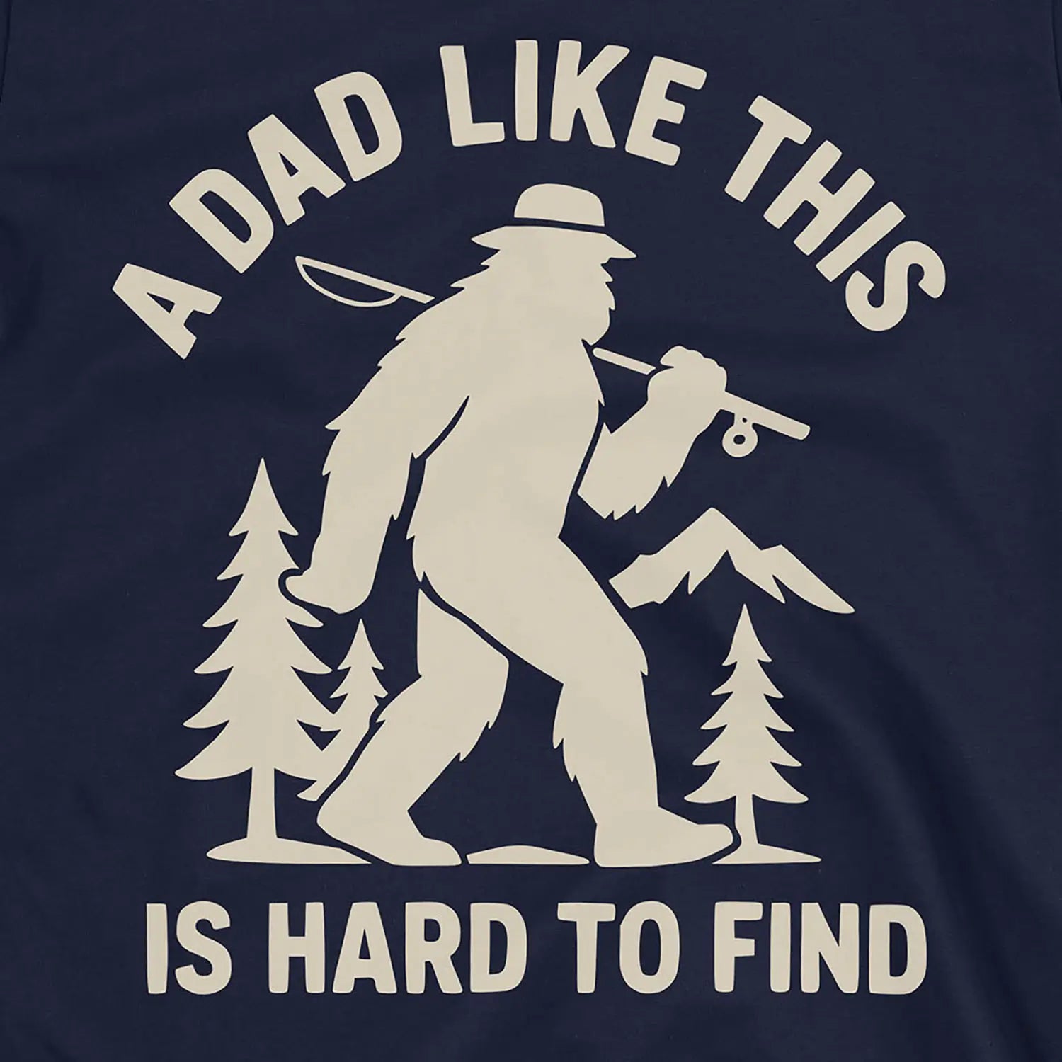 Navy, A Dad Like This Is Hard to Find Tee – fish-room