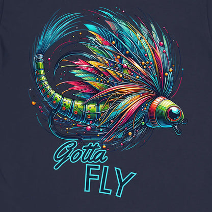 Navy, Gotta Fly Tee – fish-room