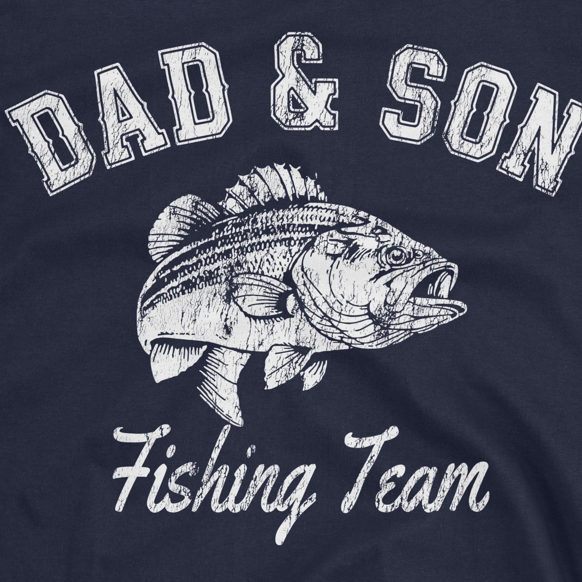 Navy, Dad and Son Fishing Team Tee – fish-room