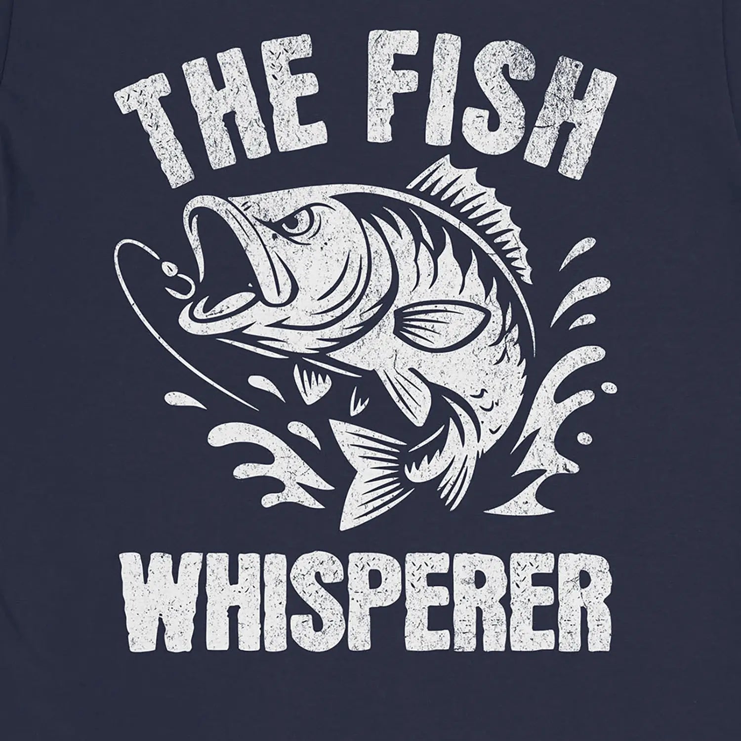 The Fish Whisperer Tee Navy T-Shirt