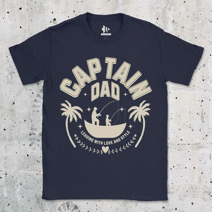 Navy, Captain Dad Tee – fish-room