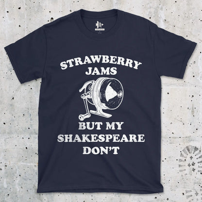 Navy, Strawberry Jams – But My Shakespeare Don’t Tee – fish-room