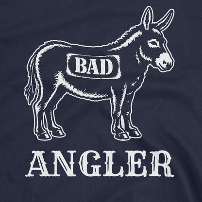 Navy, Bad Ass Angler Tee – fish-room