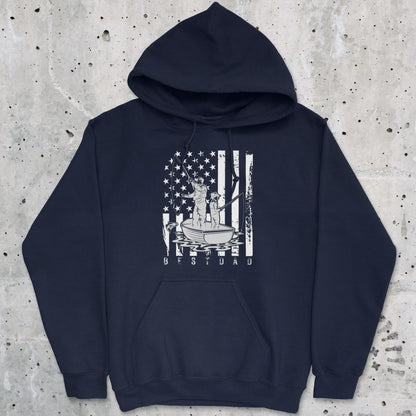 Navy, Best Dad Hoodie – fish-room