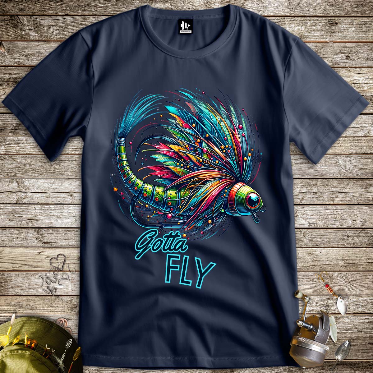 Gotta Fly Tee-funny fishing t shirt-FISH-ROOM LLC