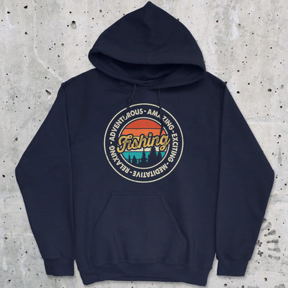 Navy, Adventurous Fishing Hoodie – fish-room