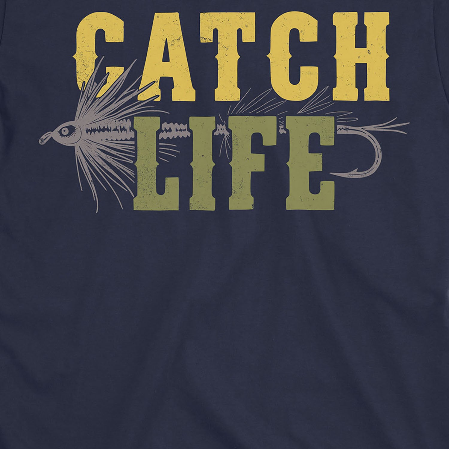Navy, Catch Life Tee – fish-room