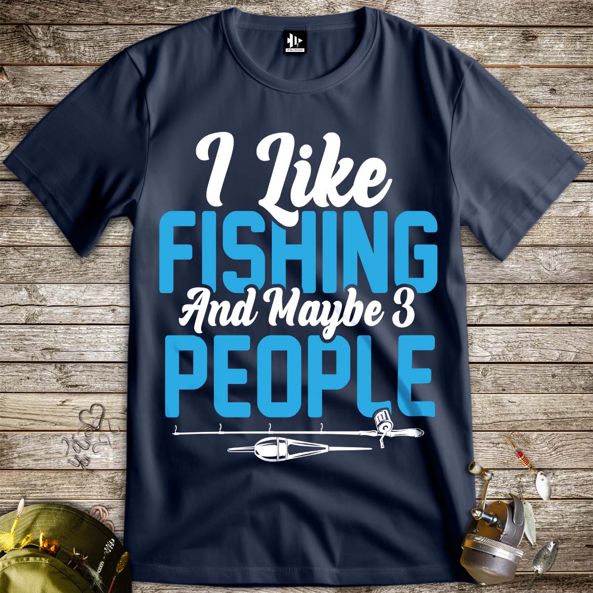 I Like Fishing Tee-funny fishing t shirt-FISH-ROOM LLC