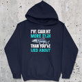 Navy, I've Caught More Fish Than You Lied About Hoodie – fish-room