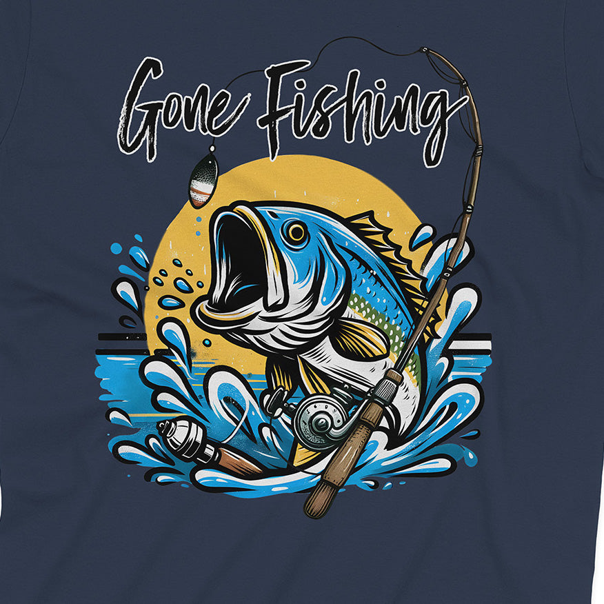 Gone Fishing Tee